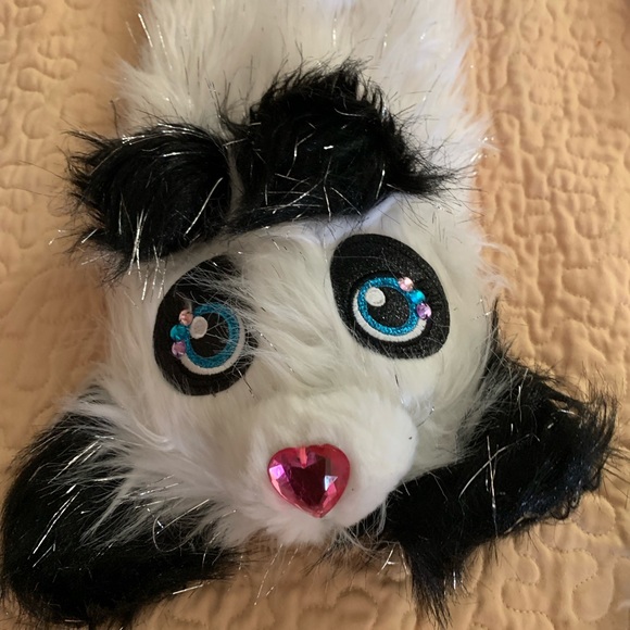 Justice Girls Panda Fur Mitten Scarf - Picture 2 of 5